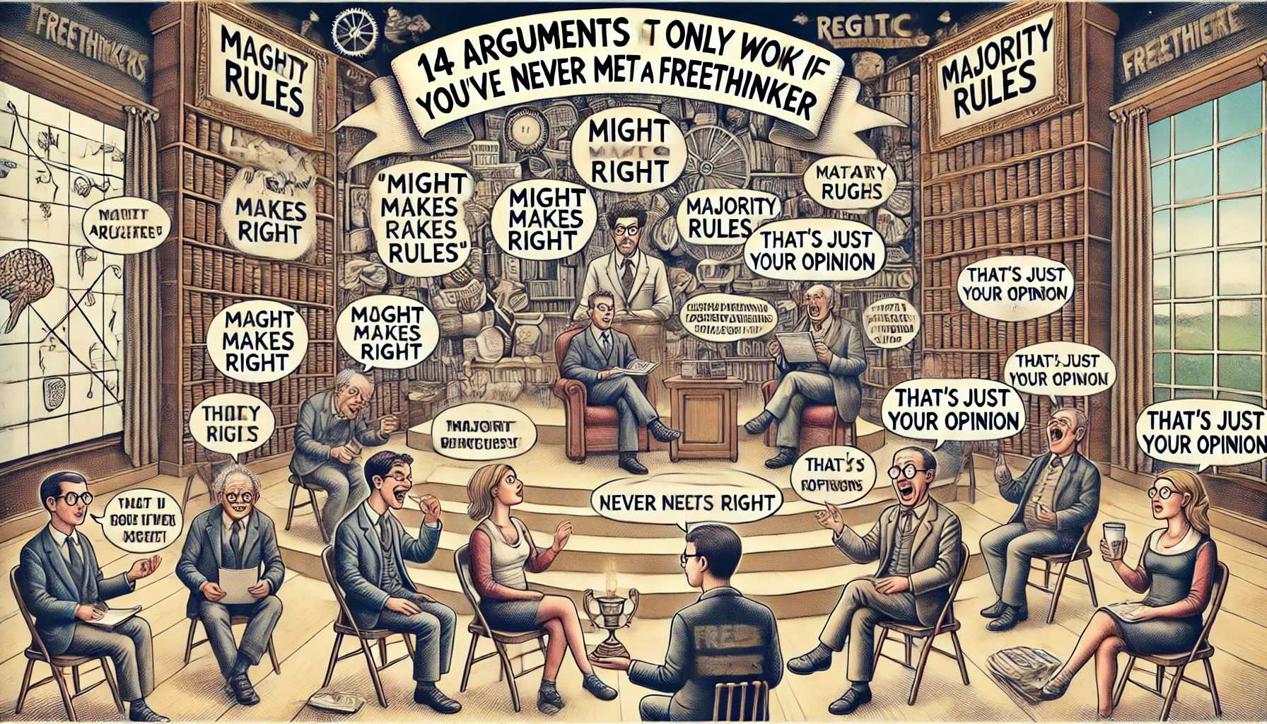 14 Arguments That Only Work If You’ve Never Met a Freethinker